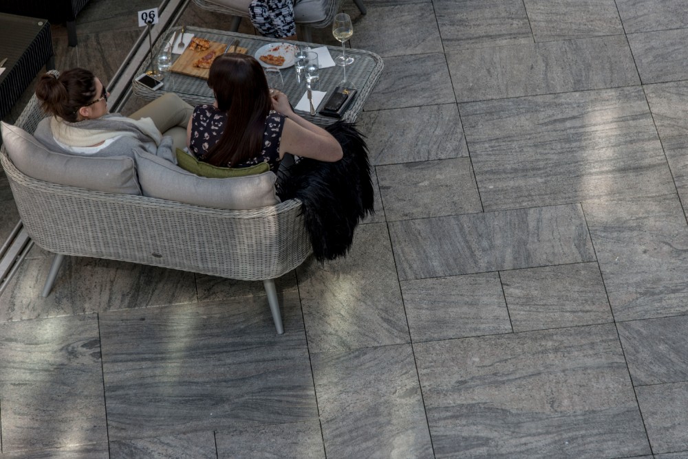 Alpine Grey Granite Paving