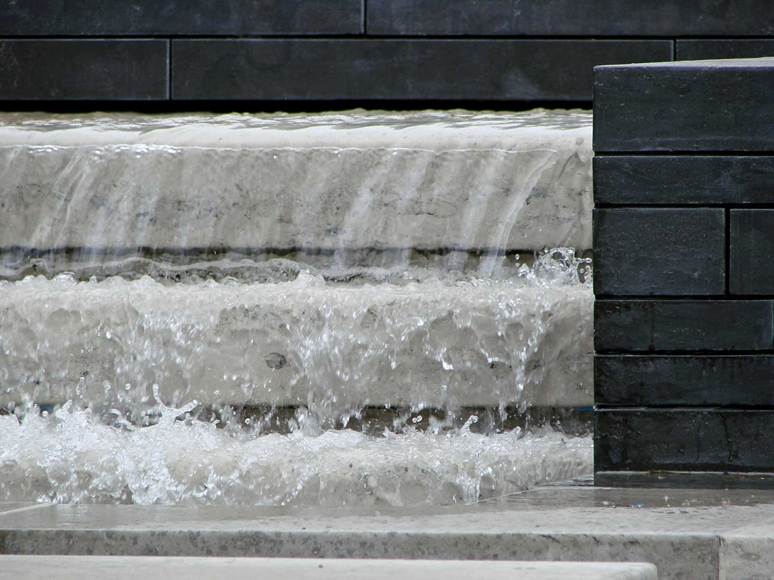 Gulin and Jura Limestone Water Feature