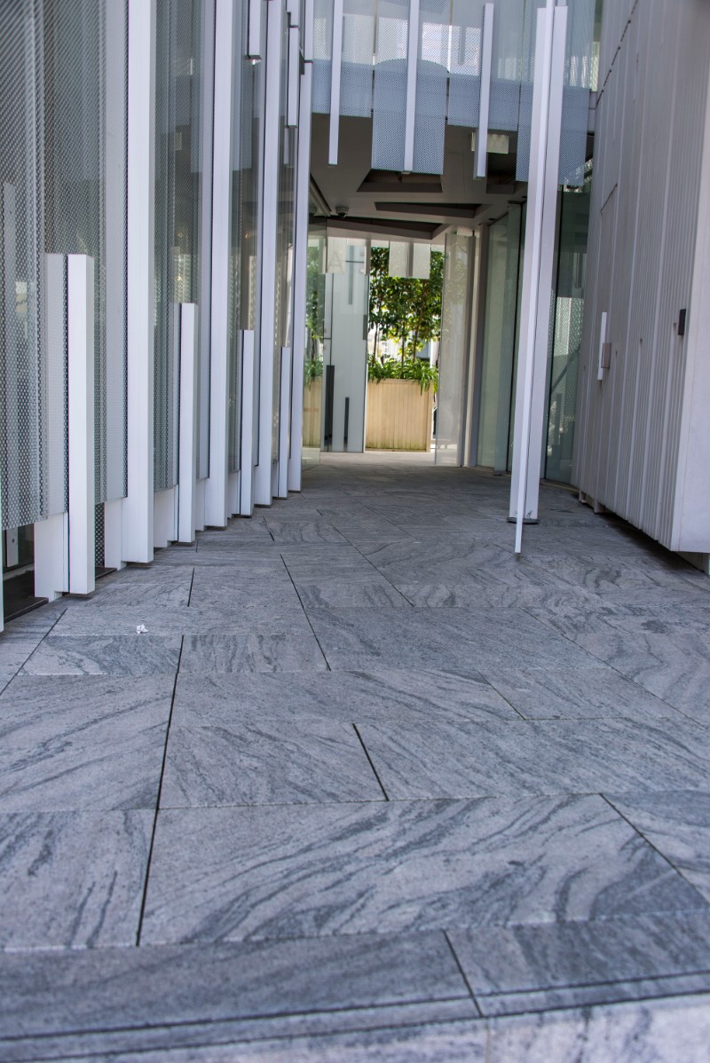 Alpine Grey Granite Paving