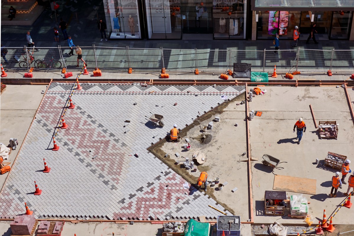 Granite pavers- Te Komititanga Square 2