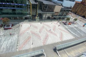 Granite pavers